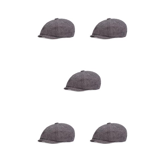 Minnieouse Gorra plana de algodón para hombre, reemplazo de Color sólido portátil, ajustable, transpirable, ergonómico, sombrero de caballero, Type2 NO2
