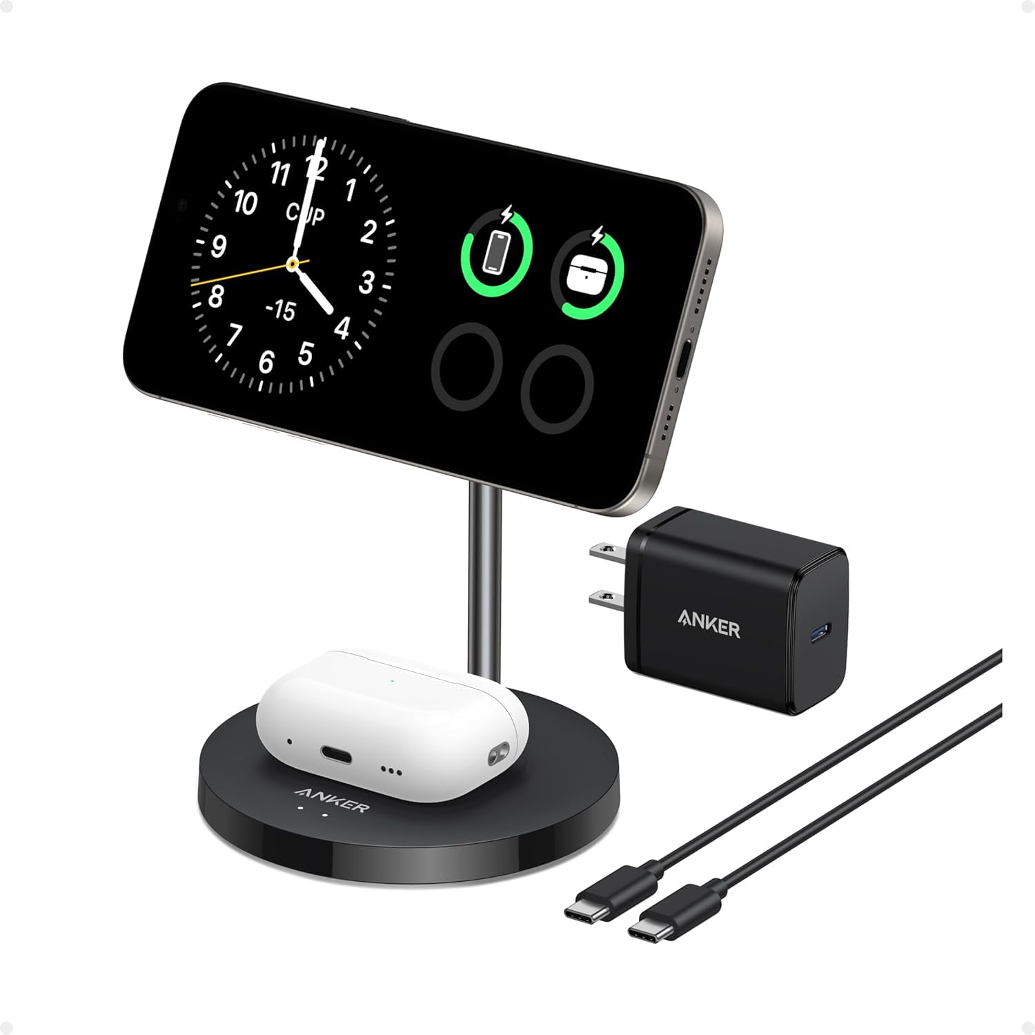 Belkin BOOST↑CHARGE™ PRO 3-in-1 Wireless Belkin BOOSTCHARGE PRO 3-in-1 MagSafe Wireless Charger Stand for
