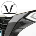 thumbnail image 3 of for Sentra Sylphy Almera 2020 2021 Carbon Fiber Front Grille Grills Cover Trim Grills Strip, 3 of 6