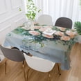 thumbnail image 5 of BZSMCE Square Tablecloth Beautiful Blush Roses Pattern Tableclothes, 5 of 9