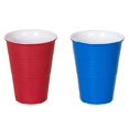 thumbnail image 2 of "What Is It?" Reusable Blue Melamine Cups / Glasses, 4.75 Inch Melamine, Set of 4, 2 of 4