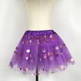 thumbnail image 3 of Povozer Birthday Girl Dress Tutu Skirt Girls Birthday Dress Toddler Tutu Dress(Purple,2-12Y), 3 of 3