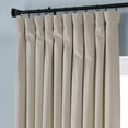 thumbnail image 3 of HPD Half Price Drapes Light Beige Heritage Plush Velvet Room Darkening Curtains for Bedroom & Living Room Curtains (1 Panel), Window Curtains 84 inches long, Extra Wide Curtains & Drapes, 100W X 84L, 3 of 6