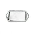 thumbnail image 6 of BalsaCircle 12 Silver 4" Metallic Mini Rectangle Trays Favor Holders, 6 of 8