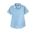 thumbnail image 3 of Port Authority Women's Short Sleeve SuperPro React Twill Shirt - LW809, 3 of 4