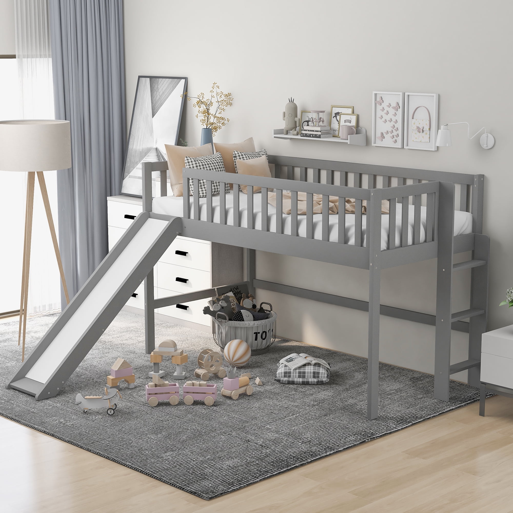 Euroco twin store loft bed