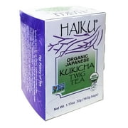 Haiku Organic Japanese Kukicha Twig Tea, 16 Teabags
