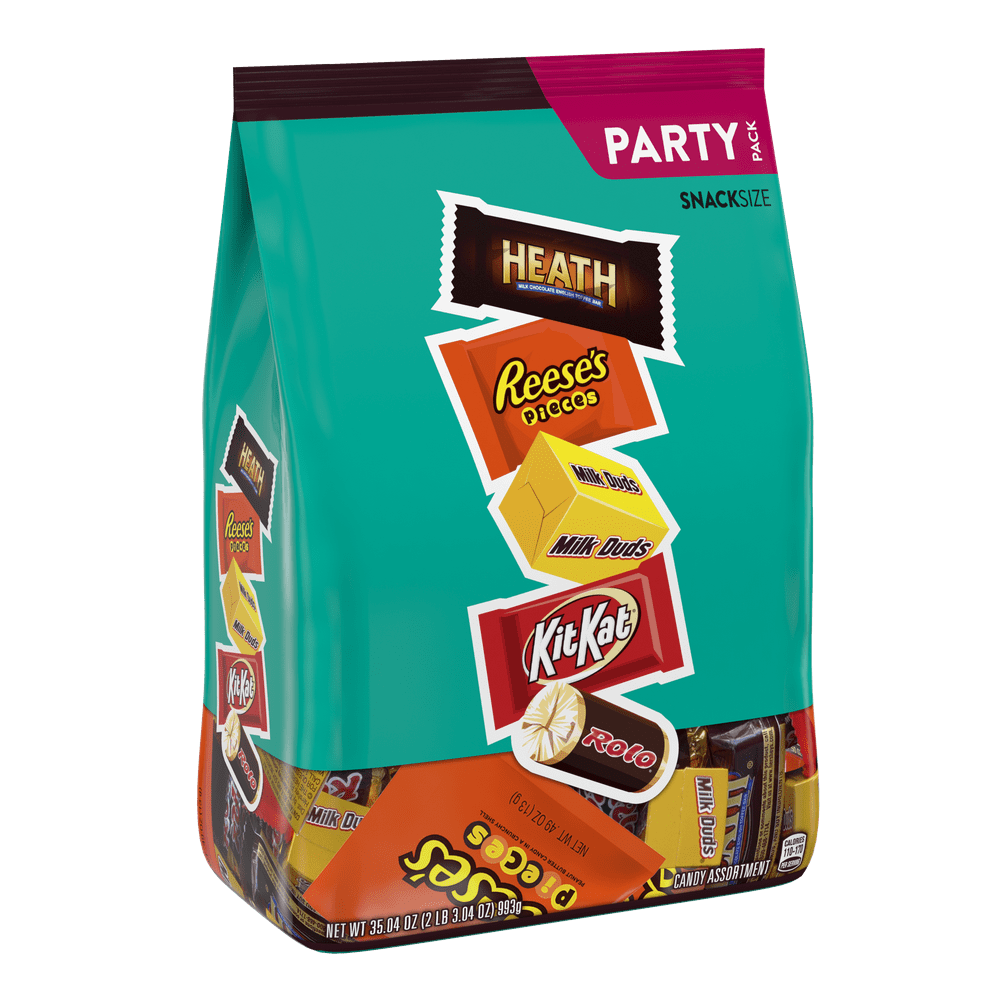 Hershey, Snack Size Assorted Chocolate Candy, Bulk Candy, 35.04 oz, Bag