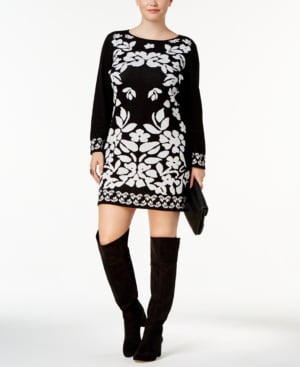 ny collection sweater dress