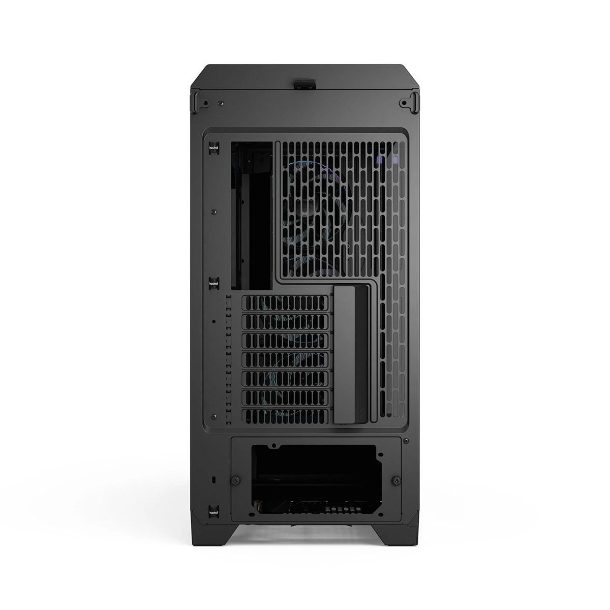 Fractal Design Meshify 3 XL Ambience Pro RGB E-ATX Full Tower PC Case -  Black Chassis with Light Tinted TG Side Panel