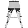 thumbnail image 2 of Escalera plegable Ormromra taburete de aluminio soporte de doble cara, 2 of 8