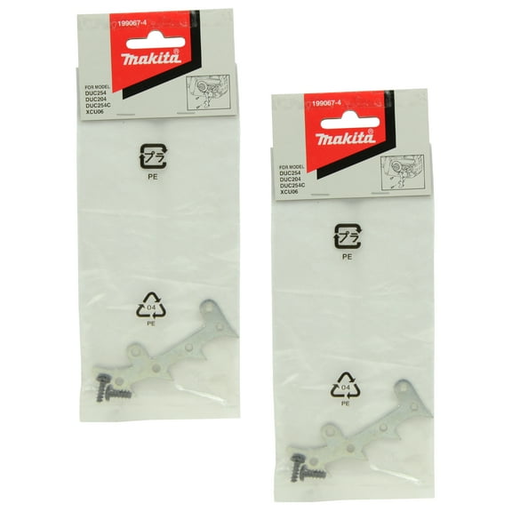 Makita 199067-4 Bumper Spike with Screws Replacement Tool Part for XCU06 (2-Pack)