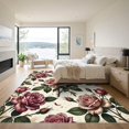thumbnail image 3 of ODIKA 6'x9' Machine Washable Non-Slip Area Rug, Vintage Rose High Traffic Rug, Pink, 999190, 3 of 7