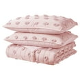 thumbnail image 4 of Mudd Eyelash 2 Piece Twin Microfiber Quilt Set, Blush, 4 of 5