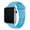 Blue, variant on Silicone Sport Replacement Watch Band Strap for Apple Watch Series 1, 2, 3, & 4 - 38mm, 40mm, 42mm, or 44mm (20-Colors)