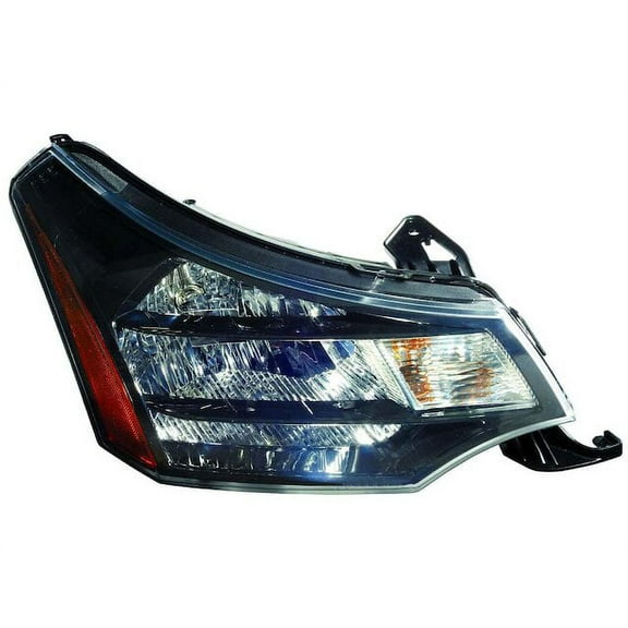 Right Headlight Assembly - Compatible with 2009 - 2011 Ford Focus 2010