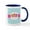 White/Navy Inside, variant on CafePress - Happy Easter Mugs - 11 oz Ceramic Mug - Novelty Coffee Tea Cup