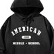thumbnail image 5 of Sudadera con capucha informal con cordón para hombre y mujer, ropa suave para senderismo, Camping, viajes M Yuyangstore Sudadera con capucha, 5 of 8
