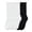 Black, variant on 5 Pairs Girls Ruffle Socks Cute Solid Color Lace Trim Uniform School Dress Frilly Crew Socks, Turn-Cuff Frilly Ankle Socks for Girl Green 6-14 Years
