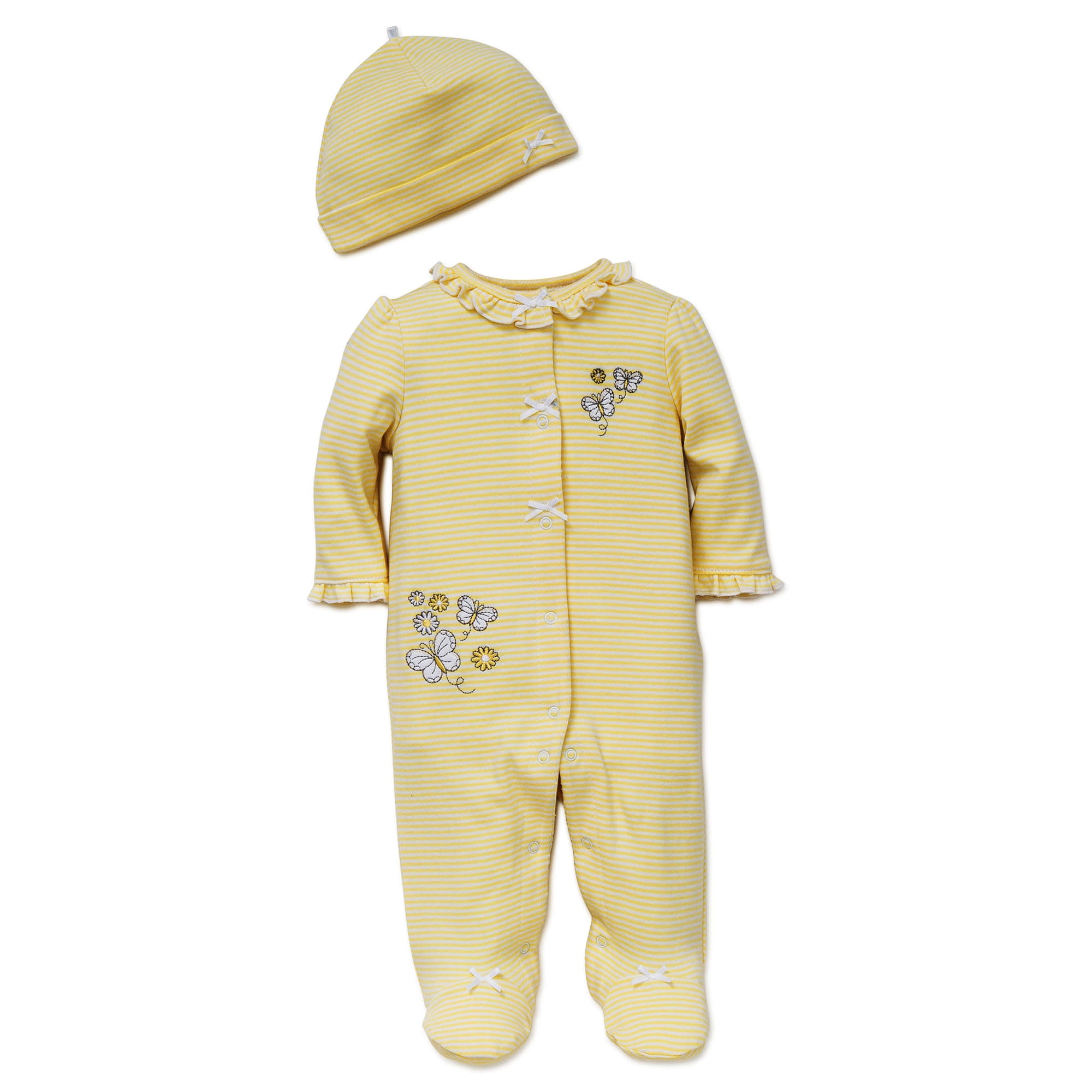 VAENAIT BABY Preemie Infant Boys Girls Footie Pajama Footed Onepiece Solid Modal Sleep and Play Pajamas 0-2T 