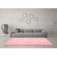 thumbnail image 3 of Ahgly Company Indoor Square Solid Red Modern Area Rugs, 6' Square, 3 of 4