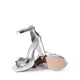 thumbnail image 5 of Sandalias de Plataforma para Mujer Dream Pairs Plata Tacón de 10 cm, 5 of 7