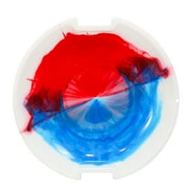 EMSCO Sports Products 26" All American Super Saucer Disc Sled – Red White Blue Tie-Dye