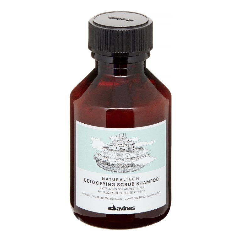 Davines Natural Tech Detoxifying Scrub Shampoo, 3.38 Oz - Walmart.com