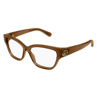 GUCCI GG0817S 002 Geometrical Direct Gold Shiny Brown 65 mm  display picture 3