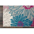 thumbnail image 5 of Nourison Passion Floral Grey 8' x 10' Area Rug, (8x10), 5 of 6
