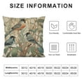 thumbnail image 5 of Nawypu  Little Cute Birds Throw Pillow Covers Farmhouse with Zipper Decorative Pillows for Couch Cushion Sofa Outdoor, 5 of 5