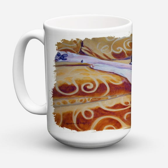 Carolines Treasures 7162CM15 Harlequin Natural Great Dane Coffee Mug 15 oz 15 ounce multicolor