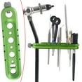 thumbnail image 3 of jinwen Aluminum Fly Tying Vise Tool Holder Organizer Easy to Use Increasing Space Green, 3 of 8