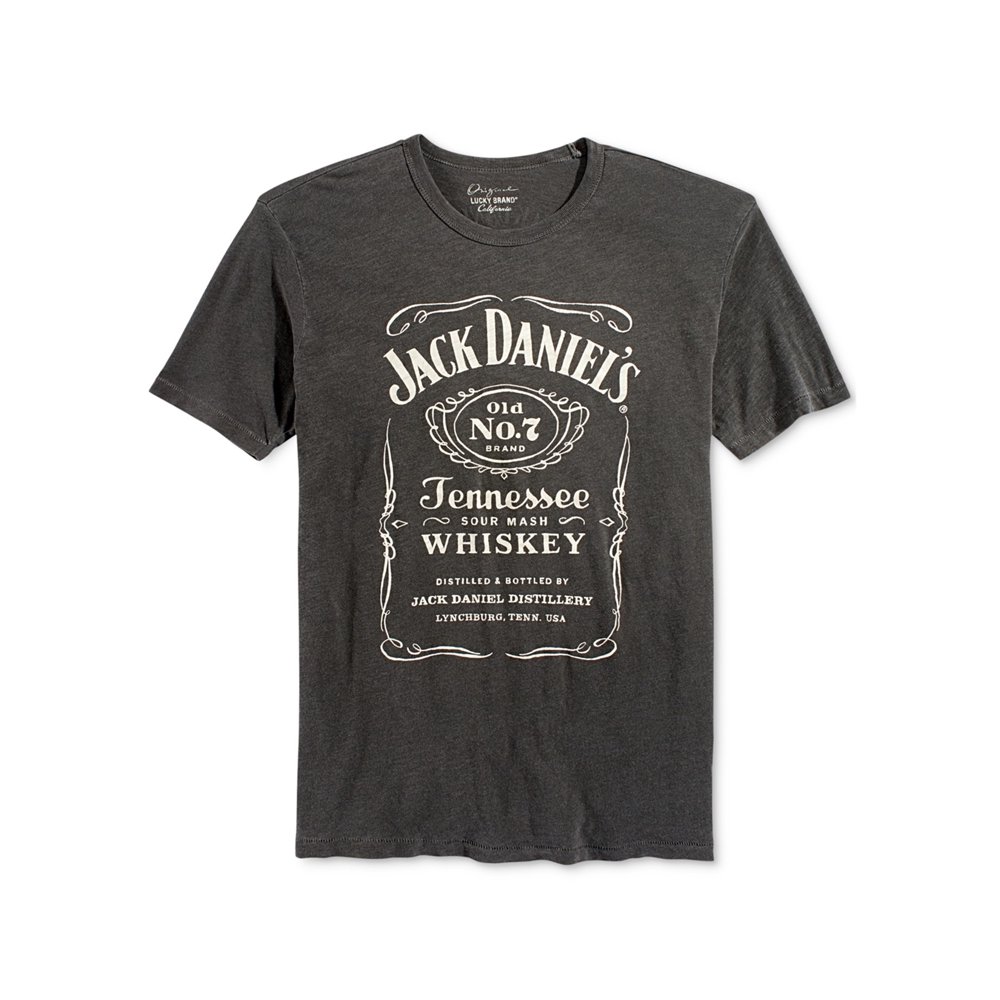 Lucky Brand Lucky Brand Mens Jack Daniels Graphic TShirt 001 XL