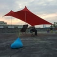 thumbnail image 3 of libre impermeable refugio Picnic playa toldo lona rojo shamjiam Tienda de sombrillas de playa, 3 of 8