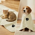 thumbnail image 4 of GFHFHITJ Dog Towels for Drying Dogs, 39×20 Inch Microfiber Bath Towel for Large Dog Cats Super Soft and Absorbent Pet Grooming Towel Dog Bath Supplies(Beige), 4 of 6