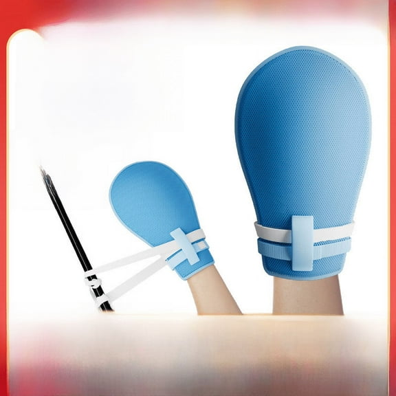 Bedrest Household Restraint Belt Nursing Supplies Patient Hand Fixation Elderly Anti-extubation Self-scratching Medical Gloves-Single sided breathable mesh