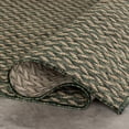 thumbnail image 5 of nuLOOM Camryn Herringbone Indoor/Outdoor Area Rug, 5' x 8', Camryn Green, 5 of 9