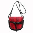 thumbnail image 2 of AMERTEER Femmes Dames Mode Rétro Serpentin à Nouer Épaule Sac à Main Bourse Sacs Bandoulière, 2 of 3