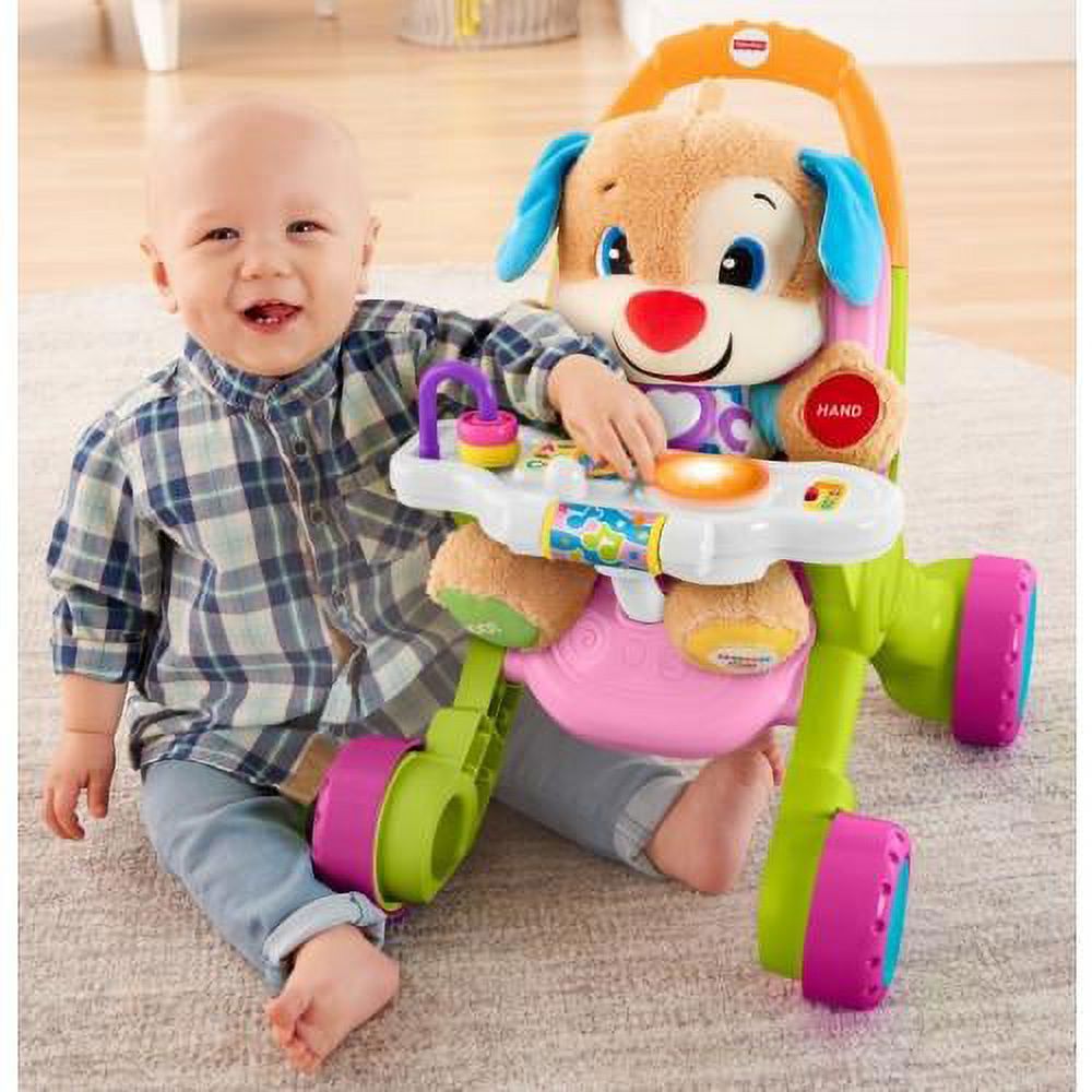 Fisher-Price Stroll & Learn Walker, Pink - image 3 of 15