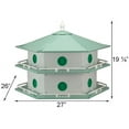 thumbnail image 4 of Heath Outdoor Products AH-12D Deluxe Aluminum Purple Martin House - 12 Room, 4 of 4