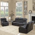 thumbnail image 2 of MAYEERTY Modern Reclining Sofa - Adult Stylish Business Function for Living Room, 2 of 8