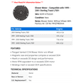 thumbnail image 2 of Blower Motor - Compatible with 1999 - 2001 Sterling Truck L7501 2000, 2 of 2