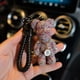 thumbnail image 1 of LLavero de oso de diamantes de imitación creativo hecho a mano para mujer, llavero de oso de Animal Punk, llavero colgante de bolso de coche, regalo de moda Fivean unisex, 1 of 2