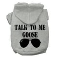 thumbnail image 5 of Pet Dog  Cat Hoodie Screen Printed, "Talk To Me Goose", 5 of 9