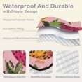 thumbnail image 2 of Pink Orange Strawberry Beach Blanket Outdoor Picnic Mat Sandproof Waterproof Foldable for Camping Travel Hiking, 2 of 6