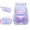 Blue, variant on UJNDER Girls Elementary School Backpack with Print 3 Piece Set Large Capacity Lightweight Daypack with Spine for Grades 5-6,Blue,Large