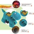 thumbnail image 3 of HOVER HEART Electric Animal Ride On Toy, 6V Powered Dinosaur Ride-on with Wheels, Led Lights, Safety Belt, A Great Gift Choice for Kid, 3 of 6