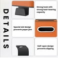 thumbnail image 3 of Multifunctional Car Seat Back Storage Box, Car Seat Back Storage Box with 2 Cup Holders, Tissue Box and Hook - Ideal for Travel, For Hold Phone,Snacks, Drinks, Handbag, 3 of 6