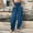 Mint Green, variant on DuoJiaJ Womens Solid Color Casual Pants Trousers Elastic Waist Pockets Wide Leg Trousers Women's Lounge Pants Green S